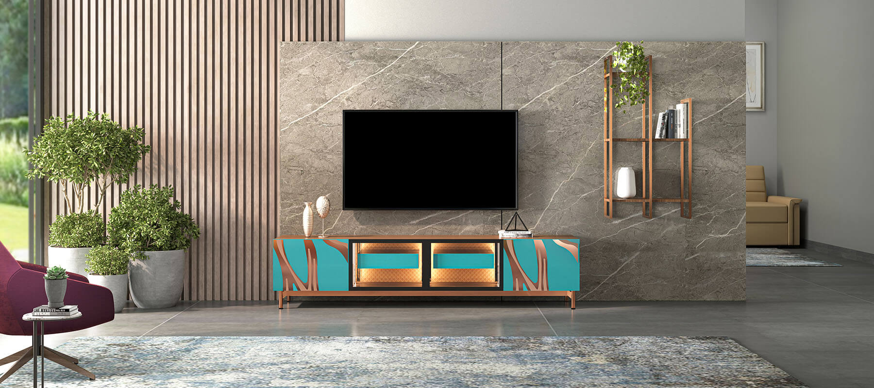 Allure TV Unit